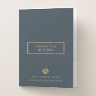 Elegant Tax Return Folders for Accountants