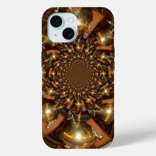 Elegant Tea Culture – Vintage Samovars iPhone 15 Case