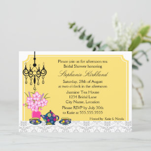 Elegant Tea Party Invitation