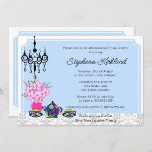 Elegant Tea Party Invitation