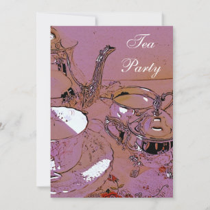 Elegant Tea Party invitation