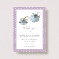 Elegant Teacups Baby Shower Tea Party