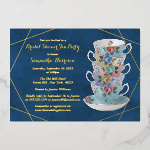 Elegant Teacups Bridal Shower Tea Party Real