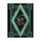 Elegant Teal Gold Art Deco New Year