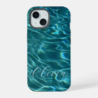 Elegant teal Water ocean waves