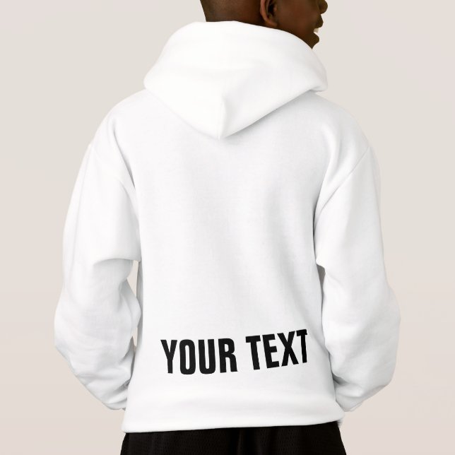 Elegant Template Back Print Design Boys Modern (Back)