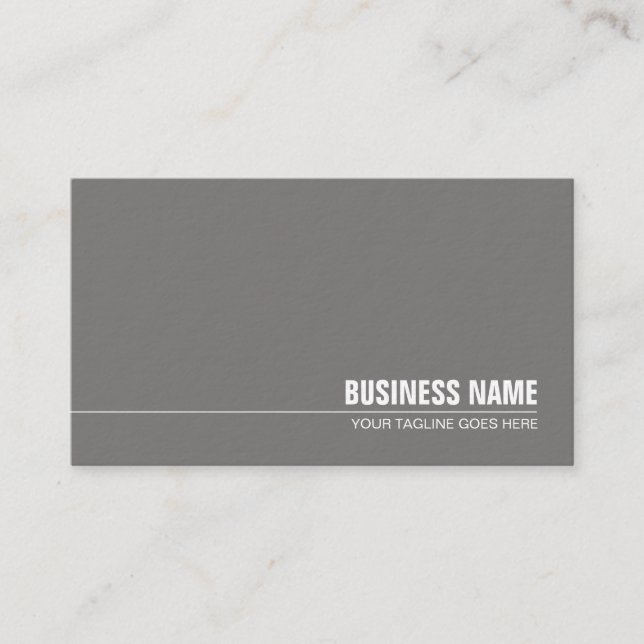 Elegant Template Premium Thick Luxurious Modern Business Card (Front)