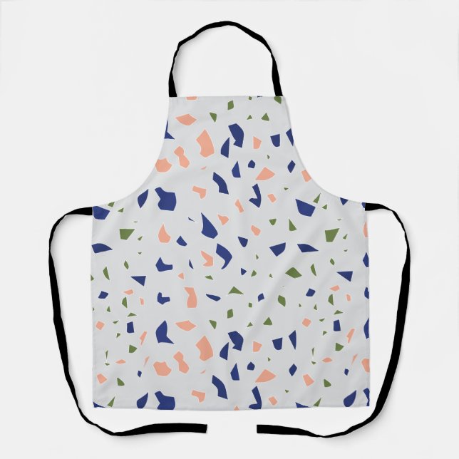 Elegant Terrazzo Apron (Front)