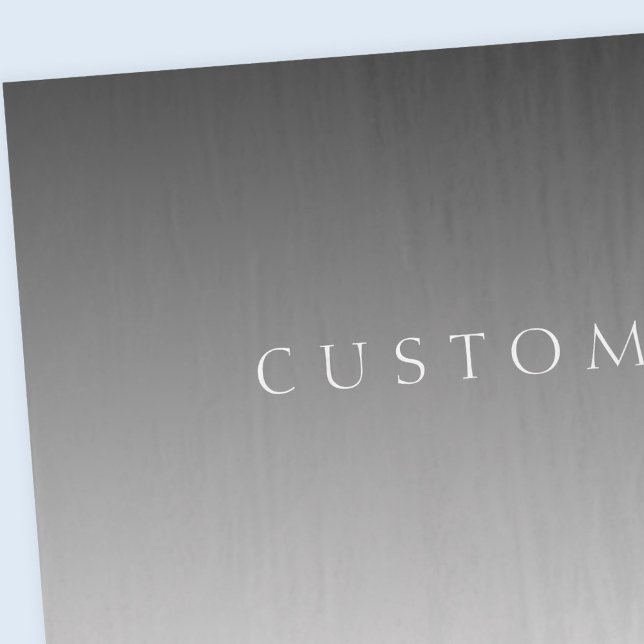 Elegant Text on Simple Modern Grey Ombre Gradient  Tissue Paper (Creator Uploaded)