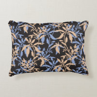 Elegant textile design featuring intricate floral