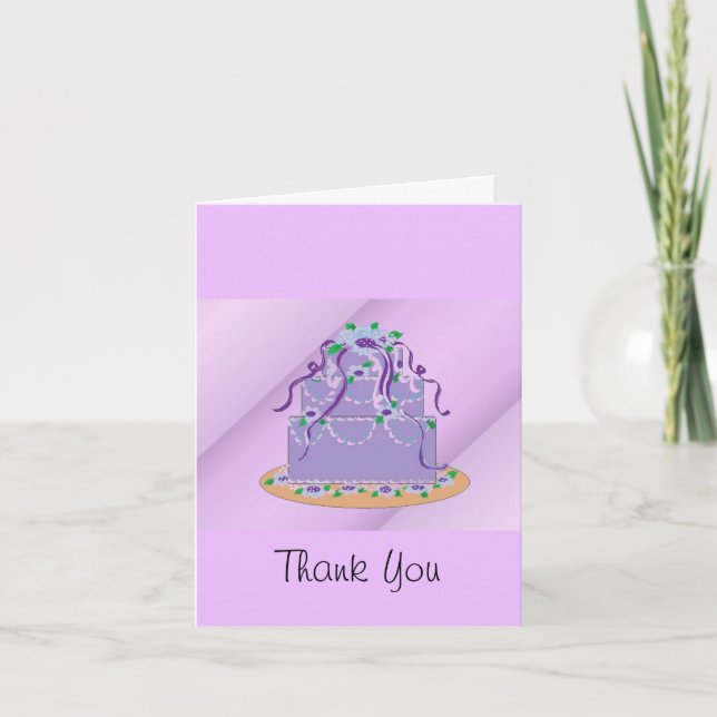 Elegant Thank You Card (Front)