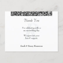 ELEGANT THANK YOU CARD