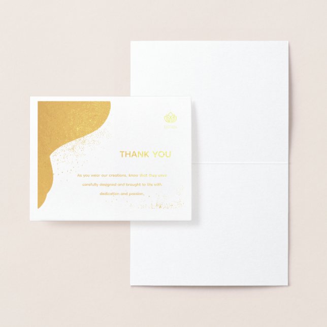Elegant Thank You Card (Display)