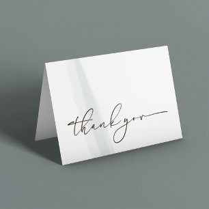 Elegant Thank You Card