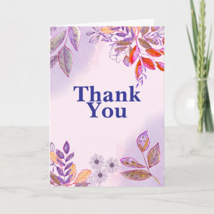 Elegant Thank You Card