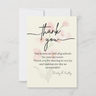 Elegant Thank You Card