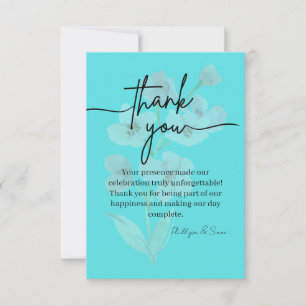 Elegant Thank You Card