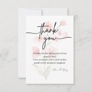 Elegant Thank You Card