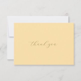 Elegant Thank You Card – Handcrafted Letterpress 