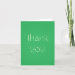 Elegant Thank You Card with Tan Grainy Background