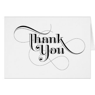 Formal Thank You Notes Cards & Invitations | Zazzle.co.uk