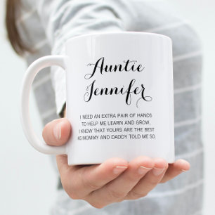 Elegant Thank You For Being My Godmother Coffee Mug