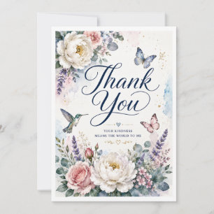 Elegant Thank You for Your Kindness Card