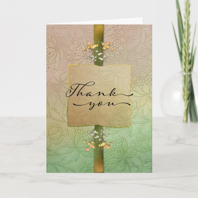 Elegant Thank You for Your Sympathy (Front)