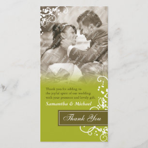Elegant Thank You Photo Cards