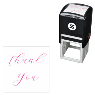 Elegant Thank You Wedding Self-inking Stamp