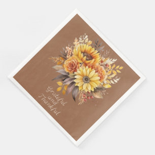 Elegant Thanksgiving Entertaining Napkin