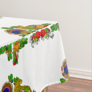 ELEGANT THANKSGIVING tablecloth
