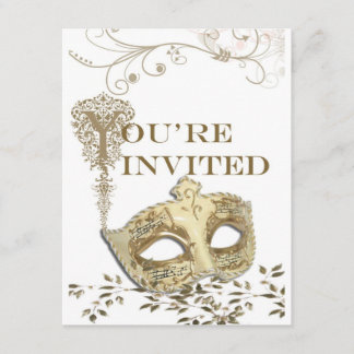 Elegant Theatrical Invitation