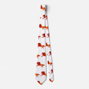 Elegant Tie Fire Horse