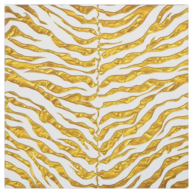 Elegant Tiger Print Fabric (Swatch)