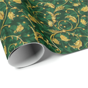 Elegant tiled pattern wrapping paper