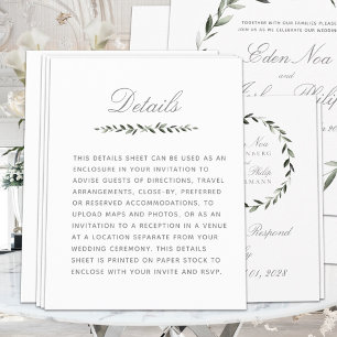 Elegant Traditional Olive Branch Wreath Details