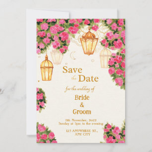 Elegant Traditional Wedding invitation 