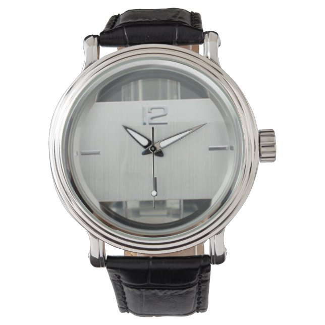 Elegant Transparent Watch (Front)