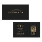 Elegant Transport Car Company Black Modern