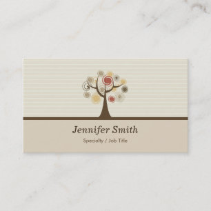 Elegant Tree of Life - Natural Theme Business Card