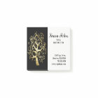 Elegant Tree Of Life Yoga Instructor Black Gold