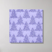 Elegant Tree Pattern | Charming Lavender Christmas