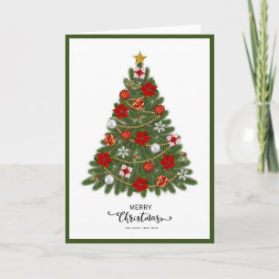 Elegant Trendy Contemporary Folded Card