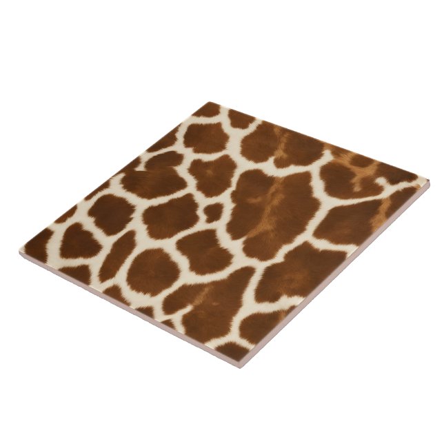 Elegant Trendy Cow Faux Leather Collection Tile (Side)