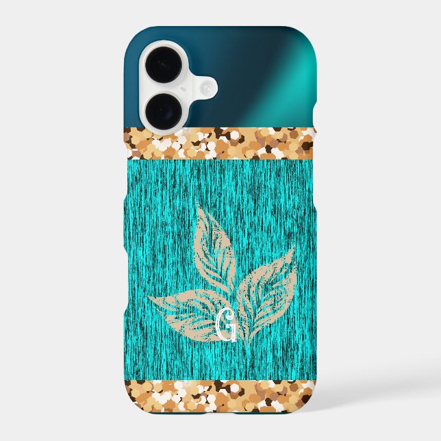 Elegant Trendy Teal (Back)