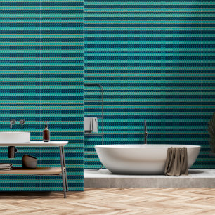 Elegant Trendy Teal Wallpaper