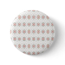 Elegant Tribal Floral Button