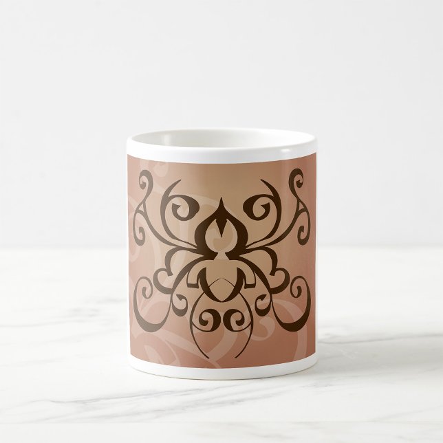 Elegant Tribal Swirl Tattoo Style  Coffee Mug (Creator Uploaded)