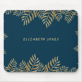 Elegant Tropical Makeup Artist Mouse Mat